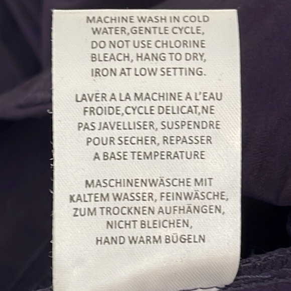 NWT Barely Bootcut Navy Work Pants Sz. 10P - Picture 11 of 13